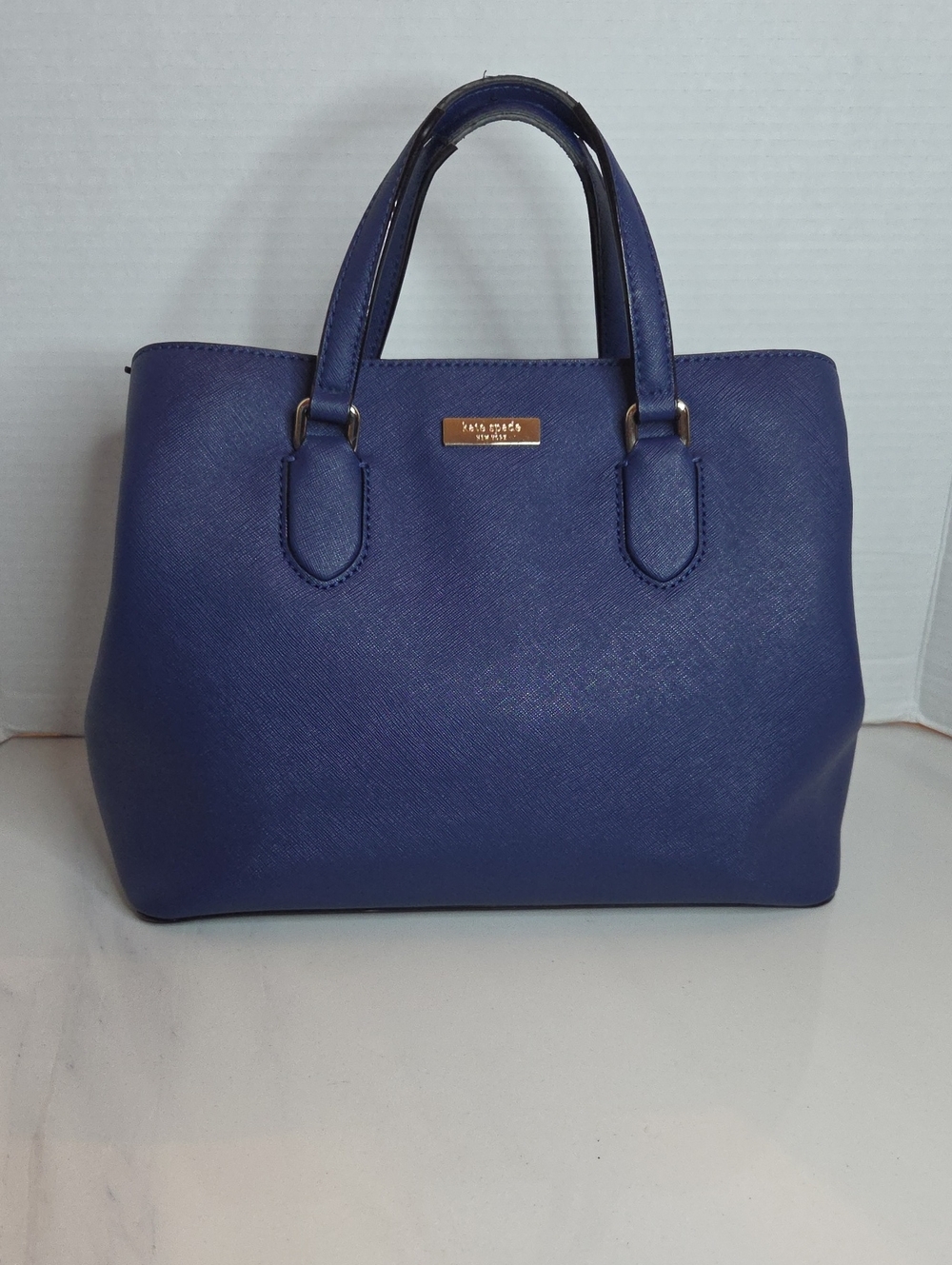 Kate Spade Deep Blue Laurel Way Evangeline Satchel